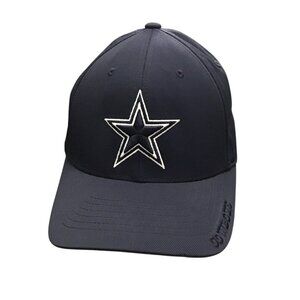 DALLAS COWBOYS MEN NAVY FLEXFIT S/M HAT